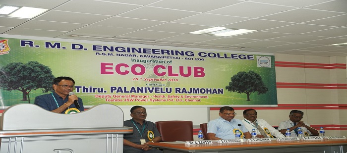 Inauguration of Eco Club-2018